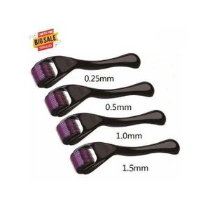 Derma Roller  0.5mm 1.5mm DERMAROLLER MICRO NEEDLE BEARD HAIR SKIN FACE WRINKLE & ANTI-AGING