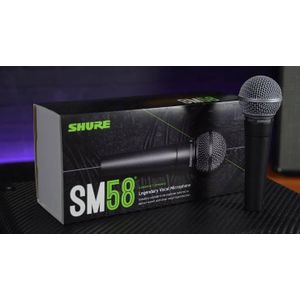 Shure SM58 black codeless microphone 