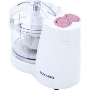 Sonashi Vegetables Chopper Blender Grinder With Extra Sharp Blades-Transparent