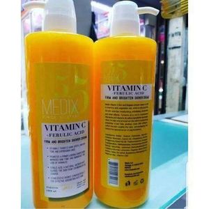Medix 5.5  2 PCS Of Vitamin C Feluric Acid Shower Cream - 1000ml