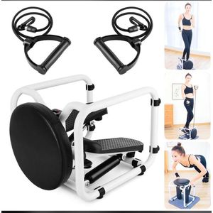 Fitness Stair Stepper, Mini Stepper Fitness Cardio Exercise Trainer, Lcd Display For Time And Calories Fitness Exercise Machine - Multicolor