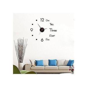 Modern DIY Frameless 3D Wall Clock