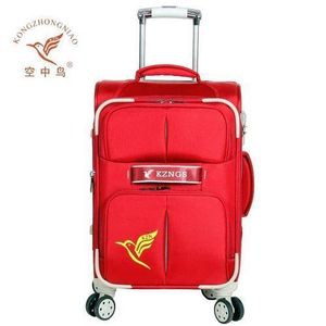 Kzngs Small Suitcase With Cloth Material And Durable It Has Five Wheels It's Not Common