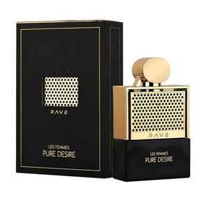 Lattafa Rave Pure Desire Gold for Women Eau de Parfum Spray, 3.4 Ounce