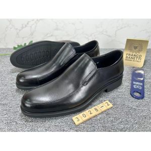 Premium Slip-On Leather Dress Shoe – Black