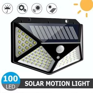 Solar Lamp Outdoor Garden Decoration Solar LED Light Waterproof Sunlight Powered Spotlight with Motion Sensor