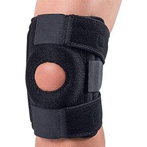 Stabilized Hinged Open Knee Support