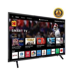 Smartplus 43" Smart TV with YouTube, Netflix, Inbuilt Free to Air Decoder, USB & HDMI Ports -Black