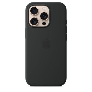 iPhone 16 Pro , Pro Max  Silicone Phone Case with MagSafe Phone Cover – Midnight Black