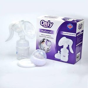 Manual breast pump - White