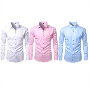 Other Pack Of 3 Men's Formal Shirts - Navy Blue, Sky Blue, Black