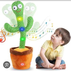 Kids' dancing and talkingcactus toy