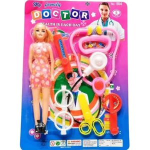 Doctor Set Kit For Cute Girls Like Yours-Multicoloired