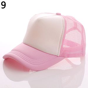 56-62cm Summer Cap for Men Women Net Trucker Hat Mesh Breathable