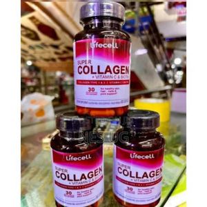 Whitening Skin , Super Collagen + Vitamin C & Biotin - 60 Capsules