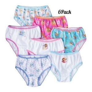 Girls Assorted Underwear 6 Pack -Multi color