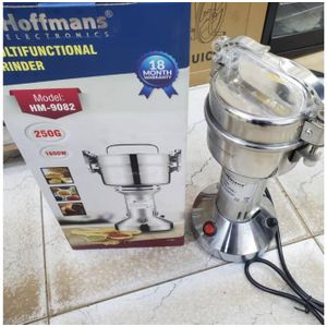 Hoffmans 1600W Electric High-Speed Multifunctional Grinder-Silver