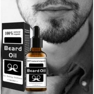 Beard Oil 100%Natural Organic  Beard & Moustache Growth Oil For Dashing Gentlemen 30ml 