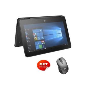 Hp Refurbished Probook Touch Screen X360 Intel 4GB RAM 128GB SSD 11.6 Plus Free Wireless Mouse- (Grade A)