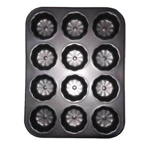 Popular Baking Tray With Unique Design For Baking Cookies And Cupcakes - Black