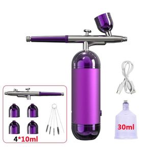 Airbrush Nail Portable Mini Air Brush With Compressor Kit for Nails Art  Manicure Craft Pastry Cake