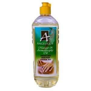 Angelique Massage & Aromatherapy oil enriched with Eucalyptus Essential Oil for Massage Therapy, Soothing, Calming  