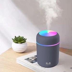 Humidifier For Room Moisture, Aroma Diffuser For Home, Mist Maker, Cool Mist Humidifier, Small Quiet Air Humidifier, Ultrasonic Essential Oil Diffuser Electric  - Gray