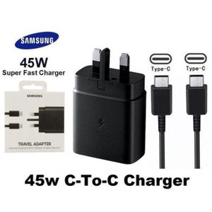 Samsung  45W Fast Charger With 1 Meter USB-C To USB-C Cable