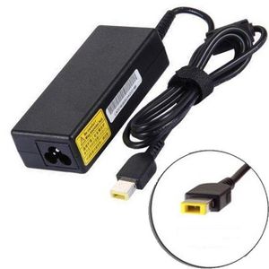 Lenovo 20V 3.25A Big Square Laptop Universal Power Adapter For Thinkpad - Black