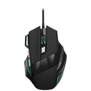 Wired Gaming Mouse Ergonomic RGB Backlit 7 Button USB optical LED With Wire For Professional Games For Windows Mac OS Linux Laptop PC