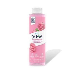 St Ives Refreshing Body Wash, Rose Water & Aloe Vera 650mlsml