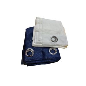 Other Navy blue Curtains with a Net