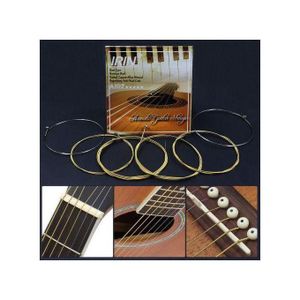 Acoustic Folk yaamaha Guitar Strings Replacement Full Set - multicolorr