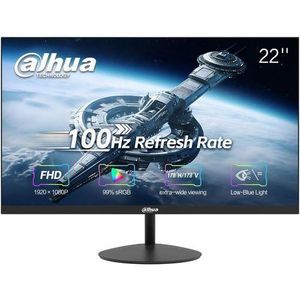 Dahua 22-Inch A200Y VA Full HD 1080p 100Hz Borderless Monitor With HDMI, VGA
