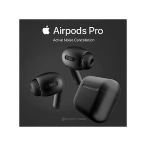 Airpods Pro With Noise Cancellation - Black