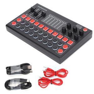 M9 Sound Card Kit, 99% of Live Singing Software Supported Sound Card Set Hear Your Voice Effectively for Live Broadcast for Live Sound - Multicolor