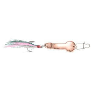Penis Spoon Fishing Lure 10g-20g with Hooks Gold/Silver Metal Bait Funny  Tackle