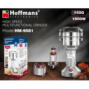 Hoffmans Electric High-Speed Multifunctional Grinder HM - 9081 - Silver