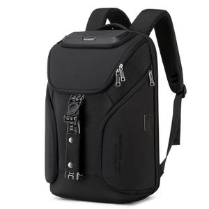 New Fashionable Multi Pocket Neutral Backpack-Black