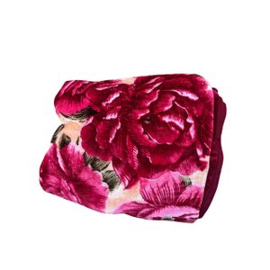 Other Blanket 4×6 ~ red/cream 