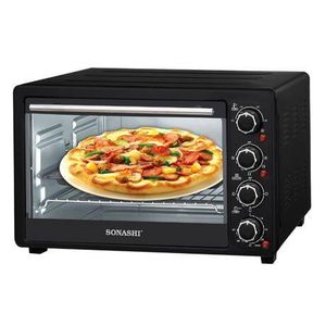 Sonashi 36Liters Electric Oven With Convection Function-Black
