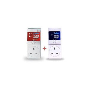 Sollatek Package of TV Guard+Fridge Guard-White