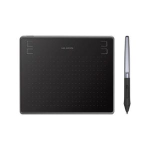 Huion HS64 – Graphics Drawing Tablet – Black, 8192 Pressure Levels, Battery-Free Stylus, 6.3 x 4 Inch Active Area, Compatible with Windows/Mac/Android/Linux - Black