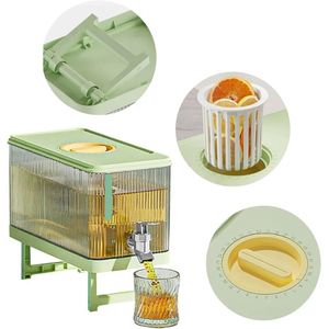 Beverage dispenser, Juice dispenser with Fruit infuser, Plastic beverage dispenser for home and party use. 