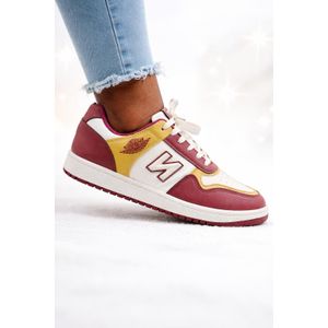 SPORT Casual Spœrty Sneakers- Maroon