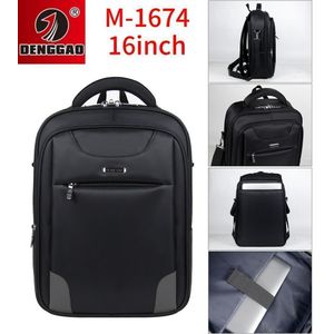 DENGGAO A Medium Size Backpack Black In Colour It's Strong With Good Quality It's Pure Cloth It's For Schooling And Other Works It Has multiple Colours 