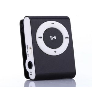 MP3 Player Sport Digital Music Support TF Card MP3 USB 2.0-Black