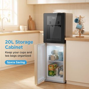 Midea 20l Hot Water Dispenser  - Gold,Black