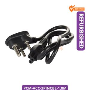 Universal 3 Pin Laptop Power Cable 1.8m – Brand New PCM-ACC-3PINCBL-1.8M