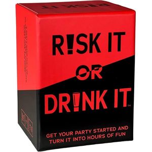 Risk It or Drink It! Party Game - Dares, Decisions, and Drinks - 150 Hilarious Dares & Daring Questions for Adult Game Nights - Fun Drinking Card Game - English Edition
